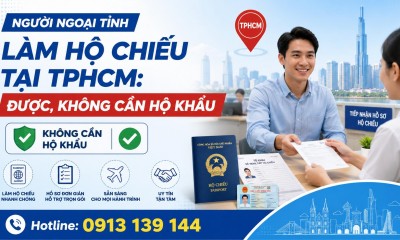 Người ngoại tỉnh làm hộ chiếu tại TP.HCM