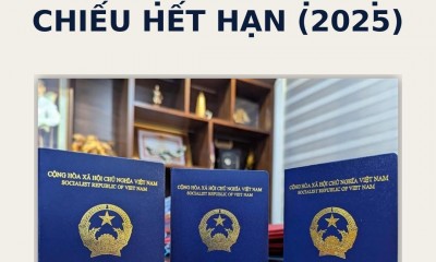 Thủ tục cấp lại hộ chiếu hết hạn (2025)