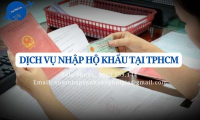 Dịch vụ nhập hộ khẩu tại tphcm