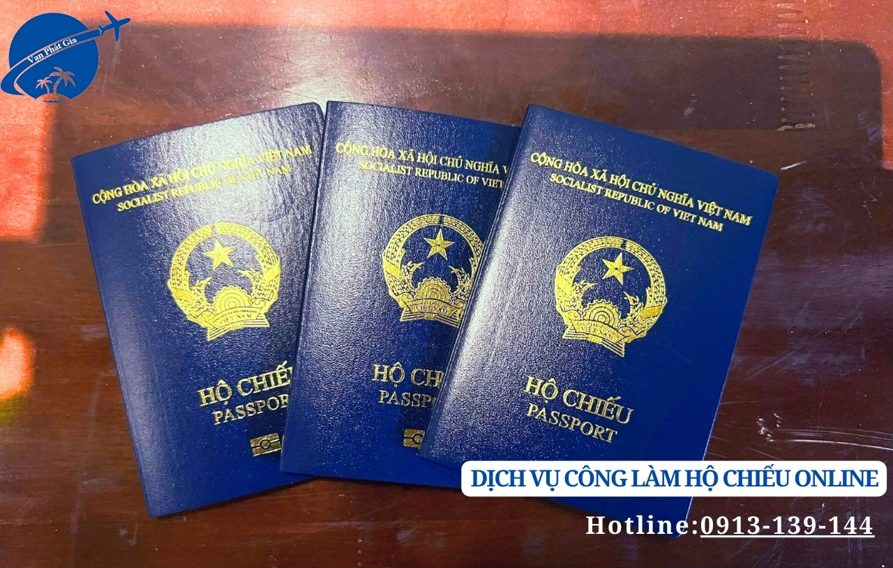 Dịch vụ công làm hộ chiếu online (passport online) 