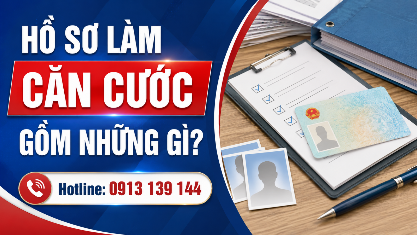 Hồ Sơ Làm Căn Cước 2026