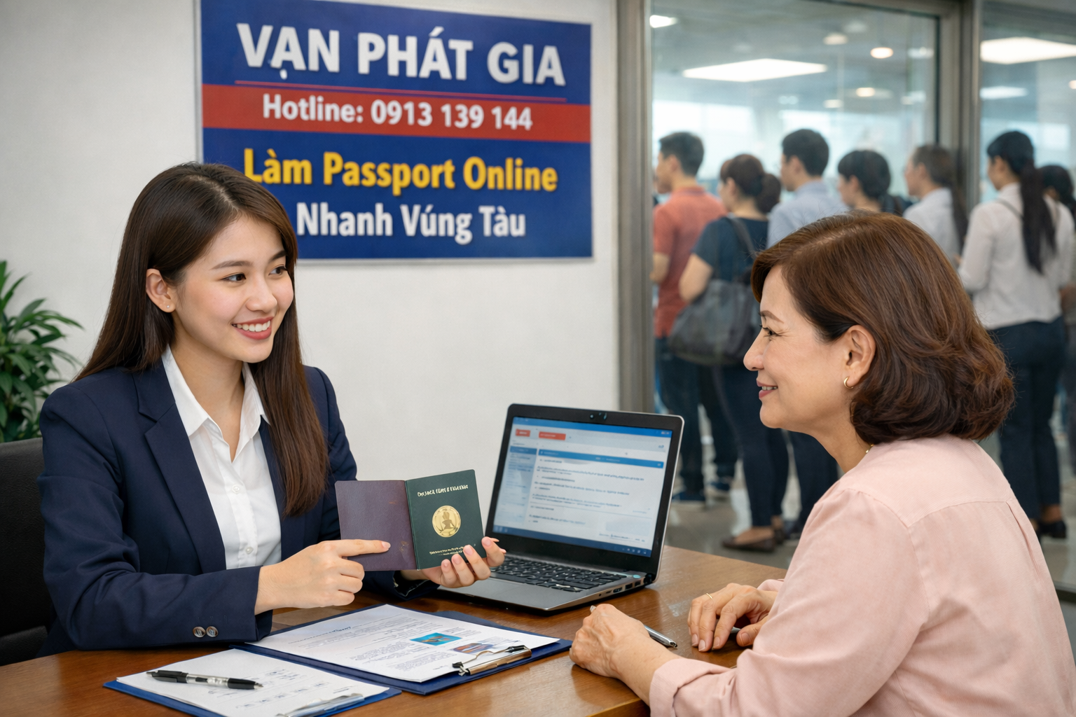 Làm Passport Online Nhanh Vũng Tàu