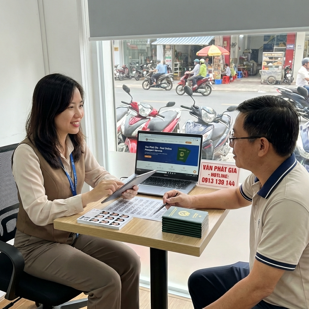 dịch vụ làm passport online quận 1